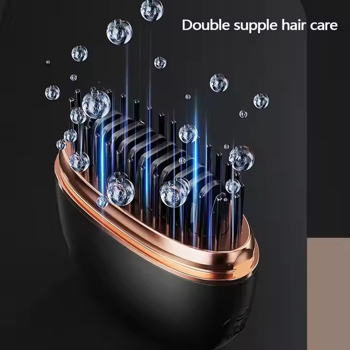 Zyler Wireless Portable Straightening Comb – 3-Temperature Adjustable Hair Styler with Smart Heat Control - Zyler Middle East