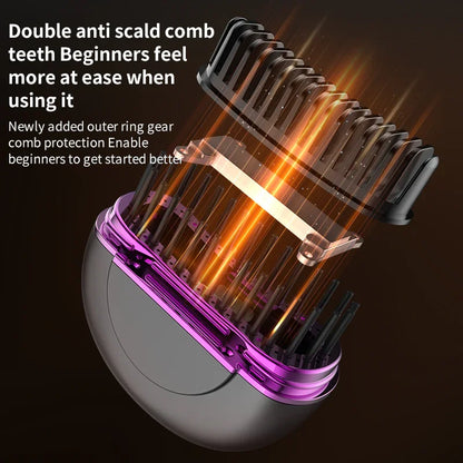 Zyler Wireless Portable Straightening Comb – 3-Temperature Adjustable Hair Styler with Smart Heat Control - Zyler Middle East