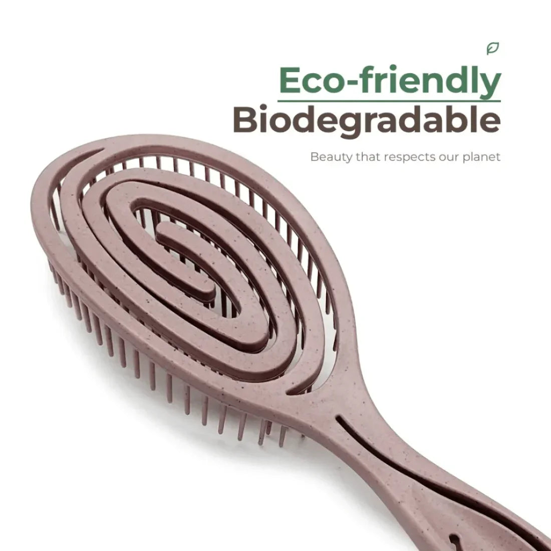 Eco-friendly Biodegradable Organic Detangling Brush For Women, Children, Men