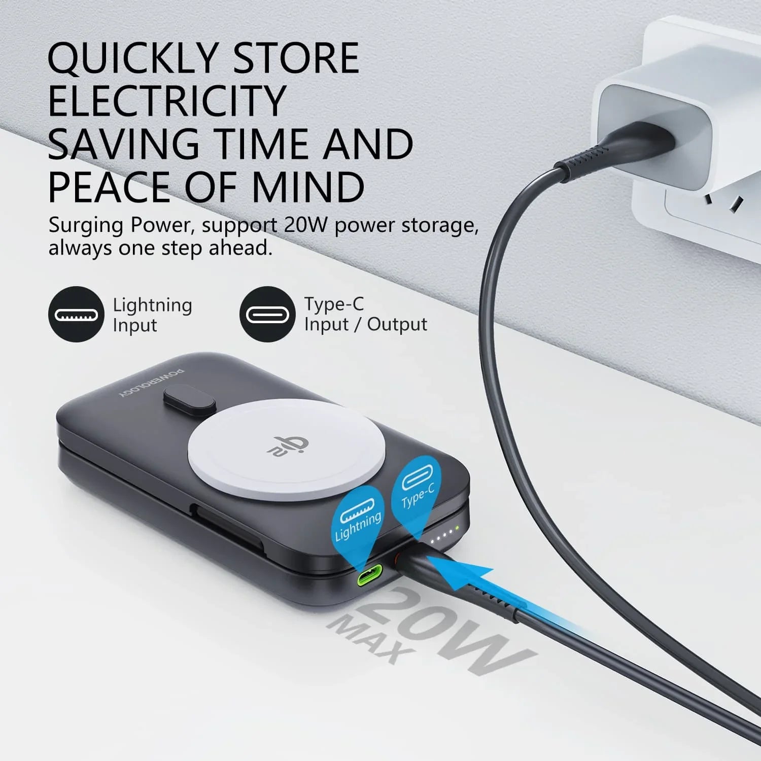Zyler 10000mAh MagSafe Power Bank