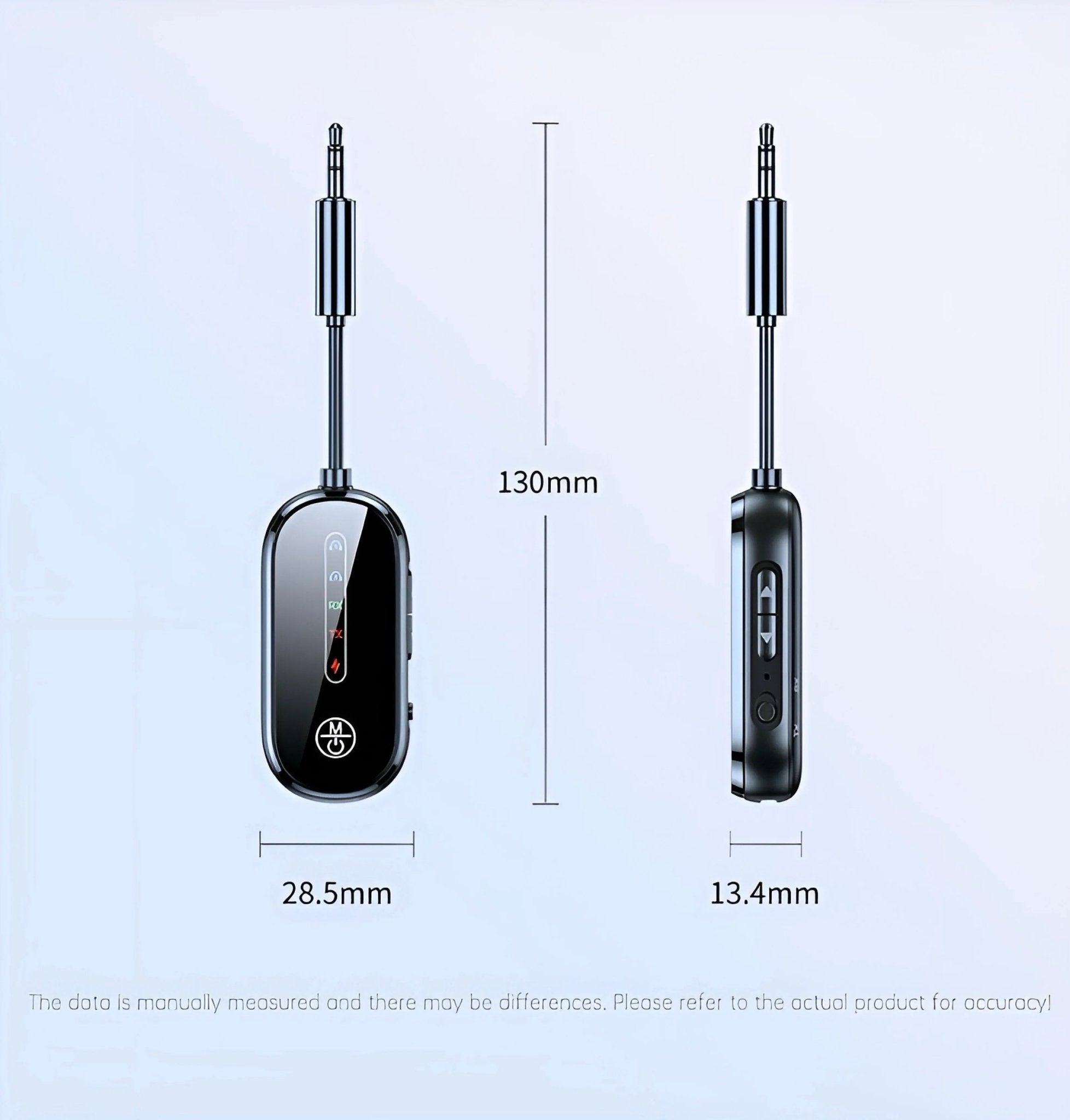 Bluetooth 5.4 Transmitter/Receiver for 2 Airpods, Airplane Travel Adapter for TV/Car - Zyler Middle East