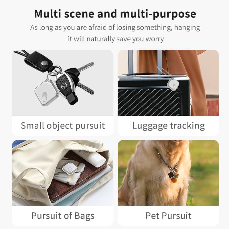 Zyler SmartTag with 1 - Year Battery Life for Apple Find My(Apple Certified) - Zyler