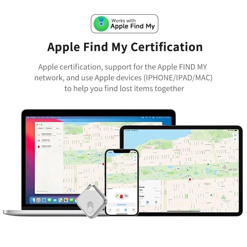 Zyler SmartTag with 1 - Year Battery Life for Apple Find My(Apple Certified) - Zyler