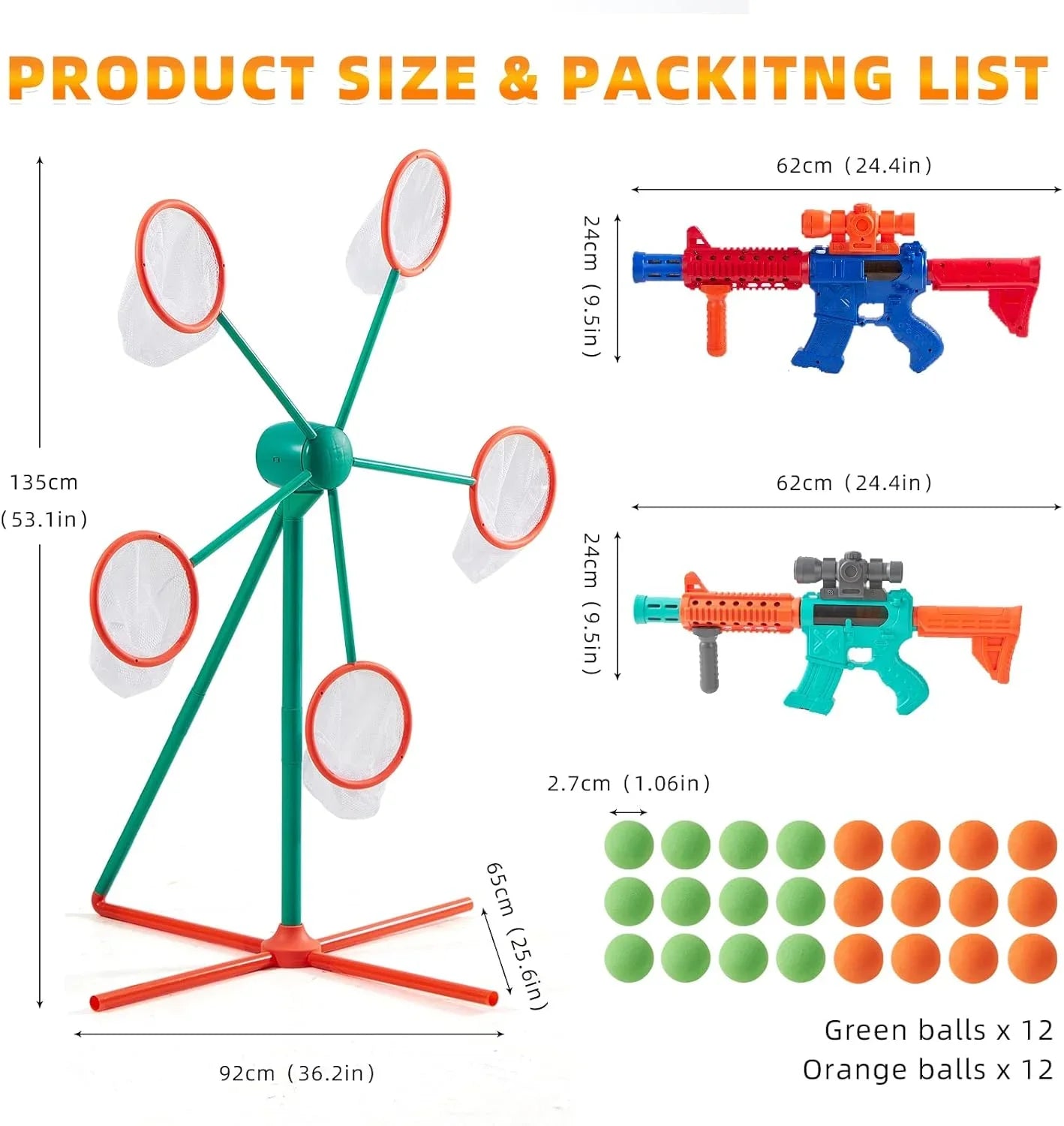 Zyler Turbo Blast Air Gun Ultimate Target Shooting Adventure with Adjustable Power & Durable Build - Zyler Middle East