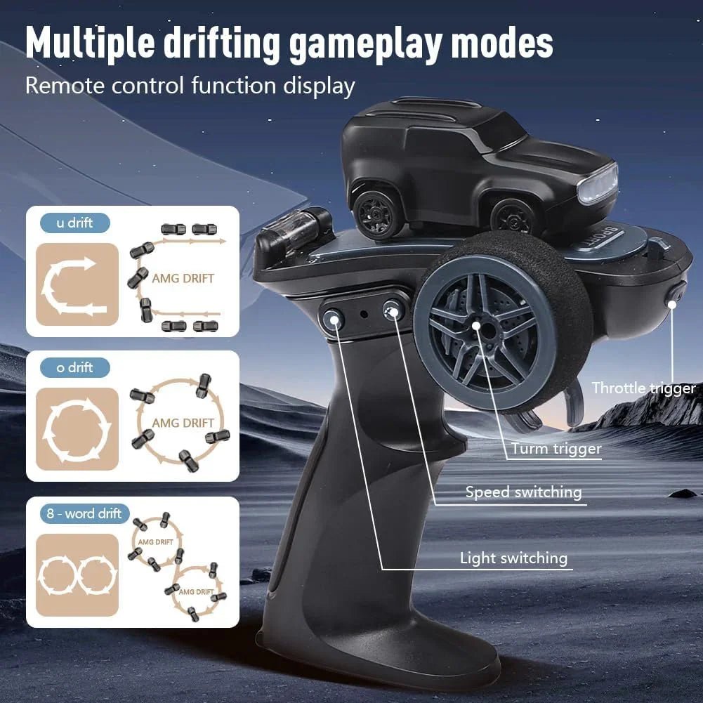 Zyler X1 1:64 Performance Drift Racer–High-Speed Remote Control Car with Pro Drift Modes - Zyler Middle East