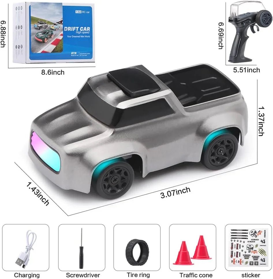 Zyler X1 1:64 Performance Drift Racer–High-Speed Remote Control Car with Pro Drift Modes - Zyler Middle East